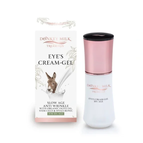 Donkey Eyes Cream Gel Hyaluronic-Slow Age – Крем-гель для кожи вокруг глаз с молоком ослицы и гиалуроновой кислотой, 40ml