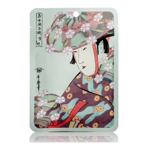 Mitomo Mask Aloe + Cherry Blossoms Essence Mask, 25g