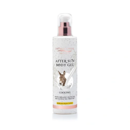 Donkey Milk After Sun Body Gel, Охлаждающий и успокаивающий гель после солнца, 250ml