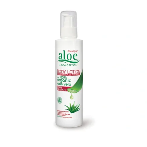 Body Lotion Pomegranate Лосьон для тела с органическими экстрактами алое вера и граната, 250ml