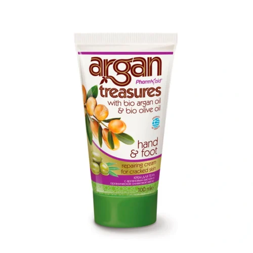 Hand&Foot Cream Восстанавливающий крем для растрескавшейся кожи рук и ног, 100ml