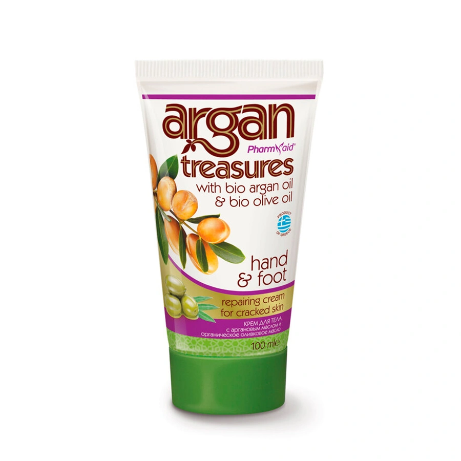 Hand&Foot Cream Восстанавливающий крем для растрескавшейся кожи рук и ног, 100ml