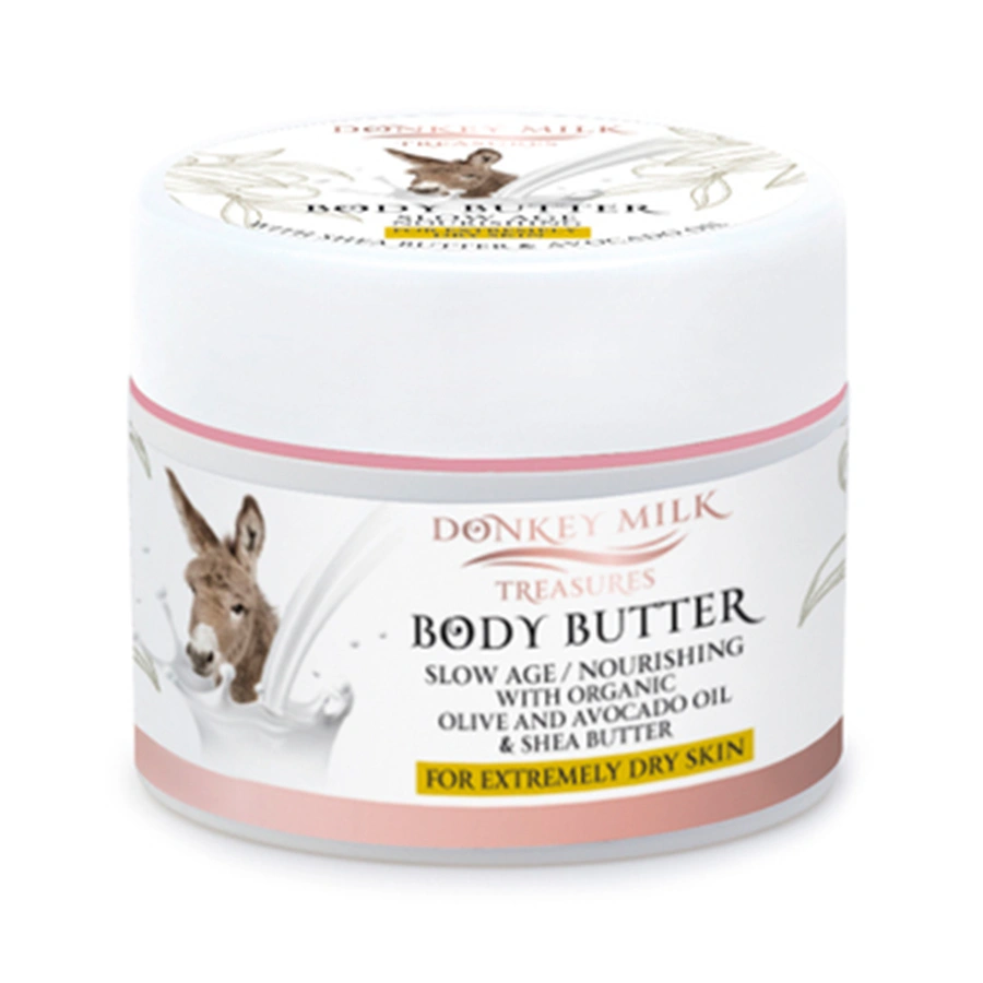 Donkey Milk Body Butter Slow Age / Nourishing, Масло для тела Slow Age / питательное, 200ml