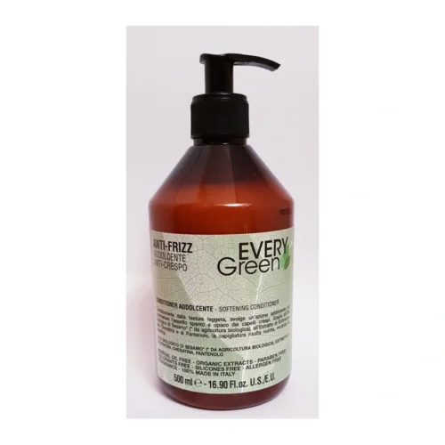 EveryGreen Anti-Frizz Conditioner Кондиционер для тусклых вьющихся волос с увлажняющим действием, 500ml