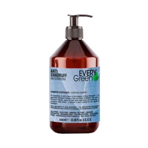 EveryGreen Dandruff Shampoo Очищающий шампунь против перхоти, 500ml