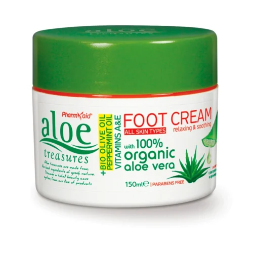 Foot Cream Olive Oil Увлажняющий крем для ног c органическим оливковым маслом, 150ml