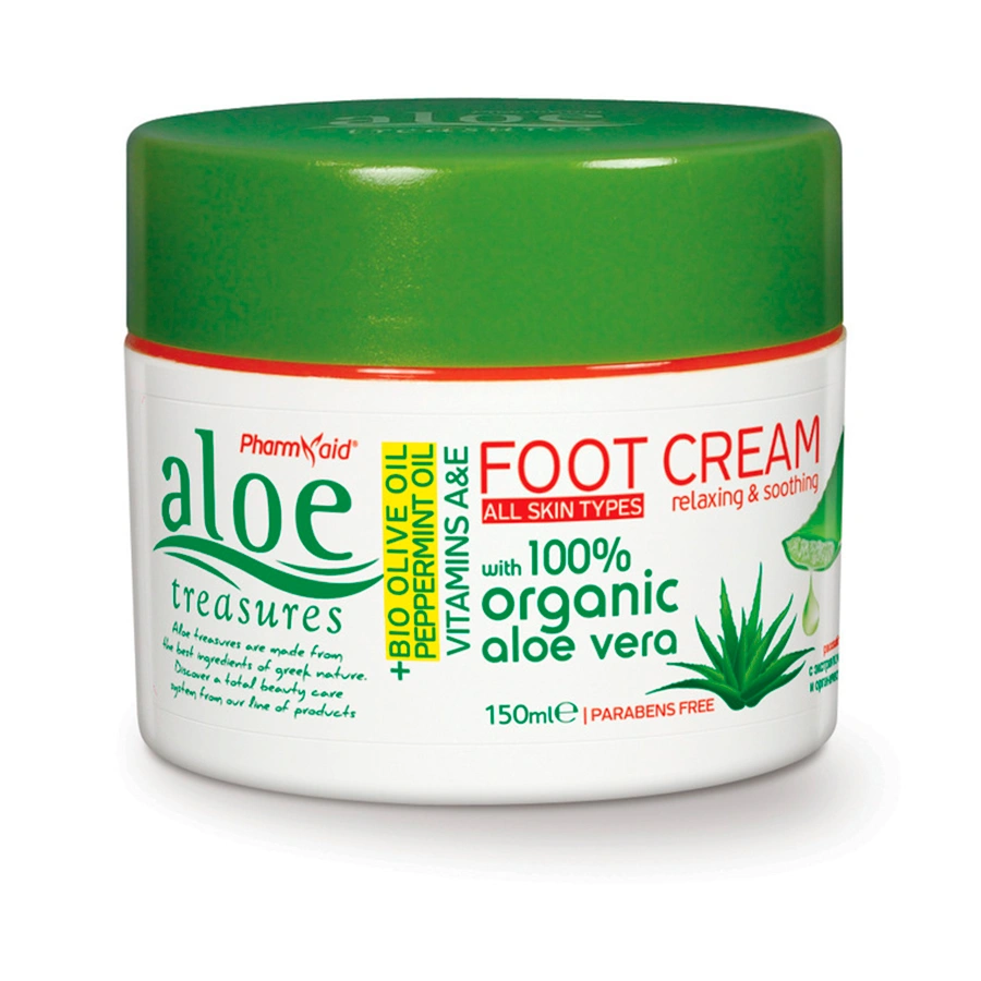 Foot Cream Olive Oil Увлажняющий крем для ног c органическим оливковым маслом, 150ml