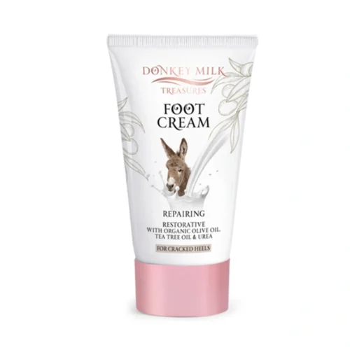 Donkey Milk Treasures Foot Cream Repairing, Крем для ног восстанавливающий, 120ml