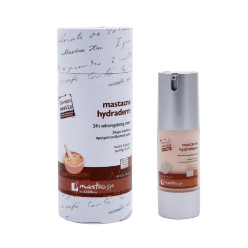 Mastic Spa MASTACNE HYDRADERM 24h Seboregulating Cream with Chios mastic & honey, 30ml