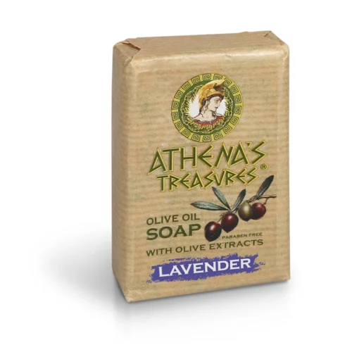 Olive Oil Soap мыло натуральное с лавандой и экстрактом оливкового масла, 100g