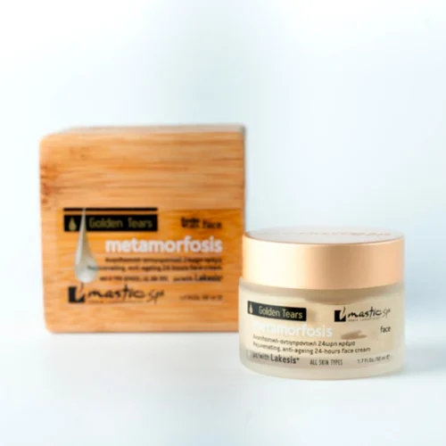 Mastic Spa Metamorfosis 24-часовой Омолаживающий Крем для Лица с Мастикой, Витаминами и Комплексом Lakesis, 50ml